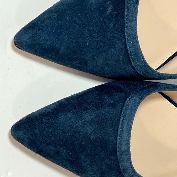 Pelle Moda Deena Midnight Blue Slingback Heels 8 M - Picture 4 of 15